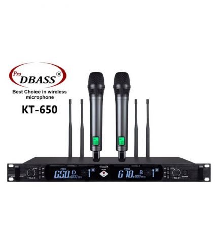 KT-650 True Diversity Wireless Microphones Series